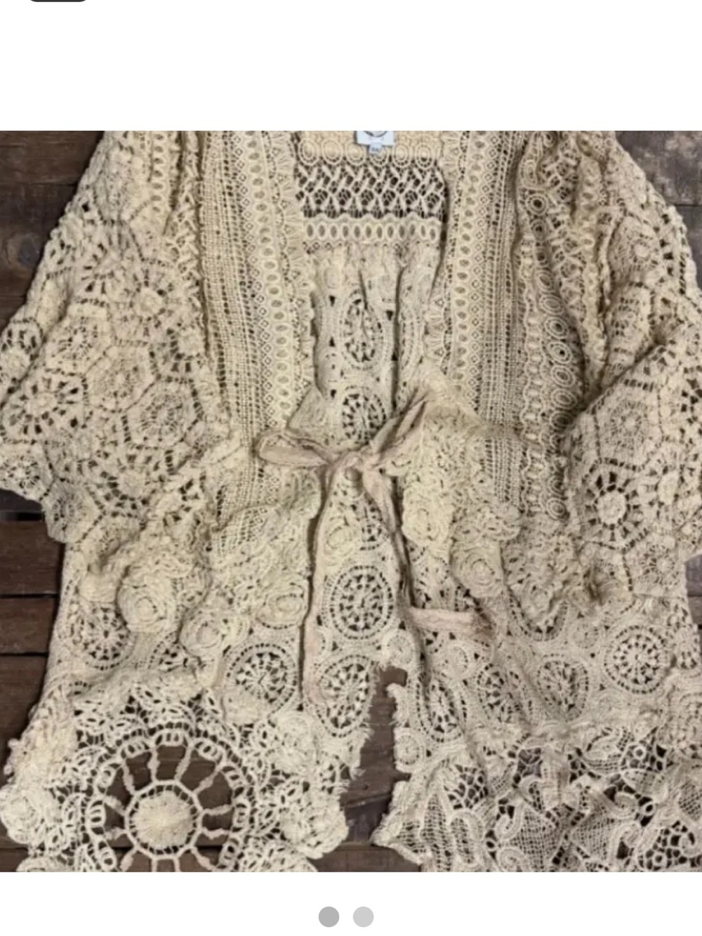 JADED GYPSY FOREVER TIMELESS SPLIT TAILS JACKET. One size - Picture 3 of 3